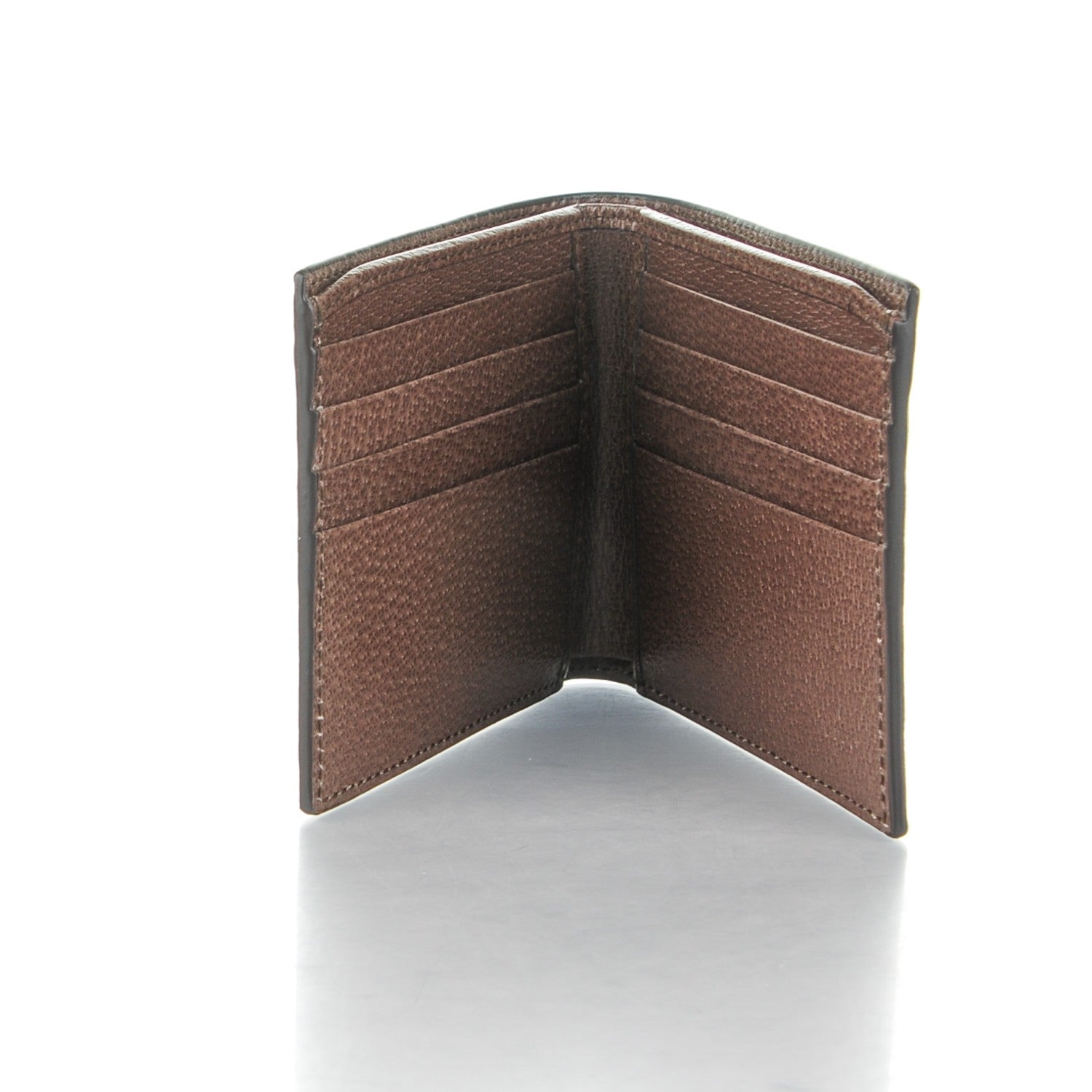 Gucci GG Supreme Monogram Bengal Bi-Fold Wallet Beige Yard 5 of 7
