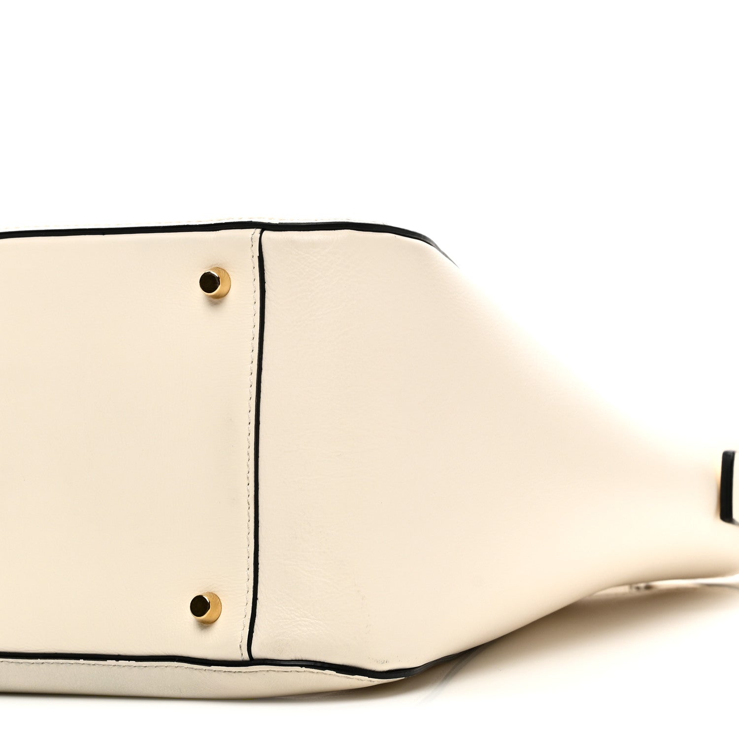 Valentino Garavani Calfskin VLogo Bucket Bag White 9 of 9