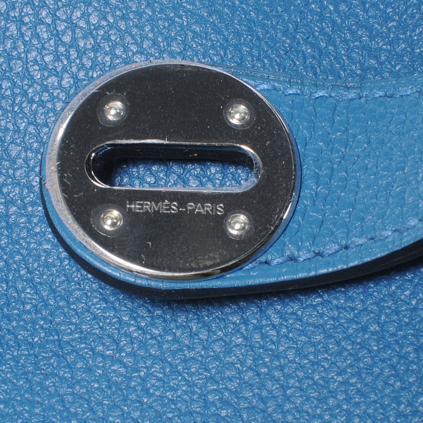 Veau Evercolor Lindy 26 Bleu de Galice