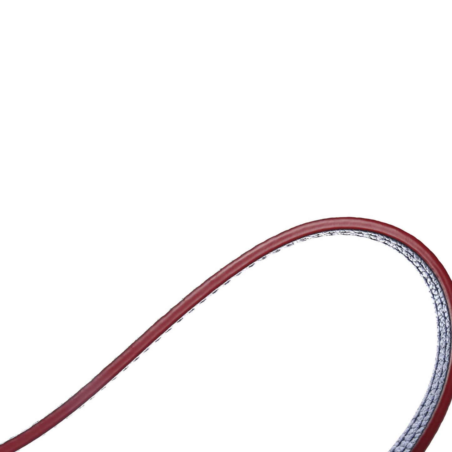 Calfskin Braided Lockme Cabas Marine Rouge