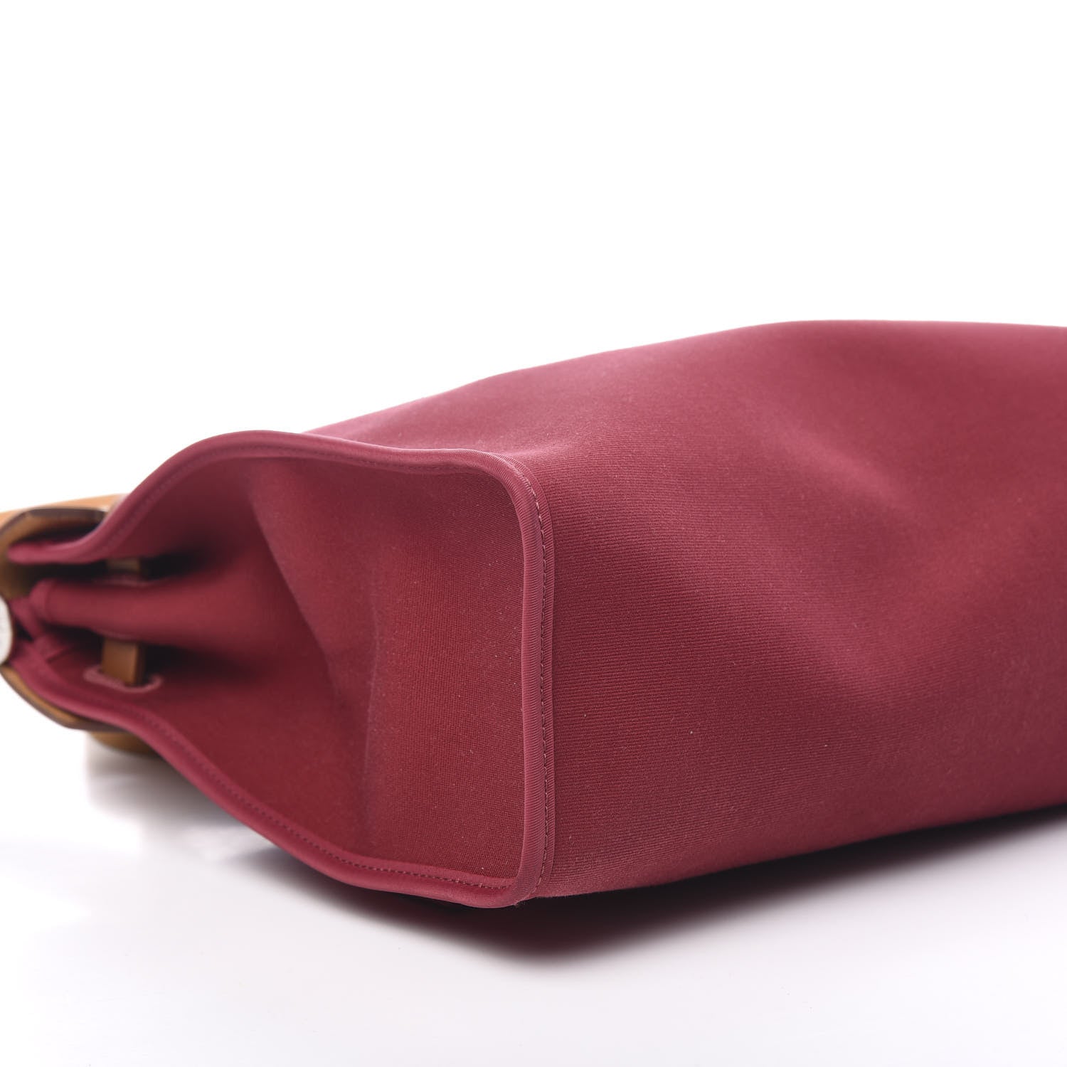 Hermes Vache Hunter Toile Herbag Zip 31 PM Rubis 10 of 11