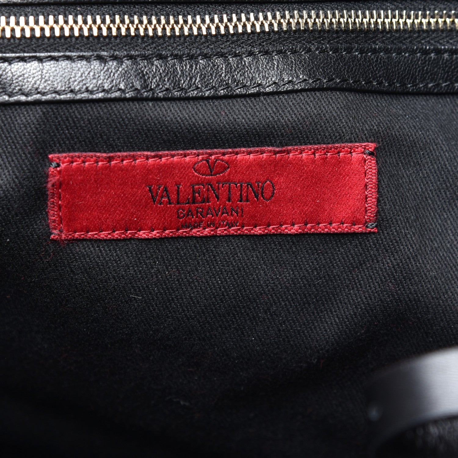 Valentino Garavani Vitello Va Va Voom Tote Black 6 of 9