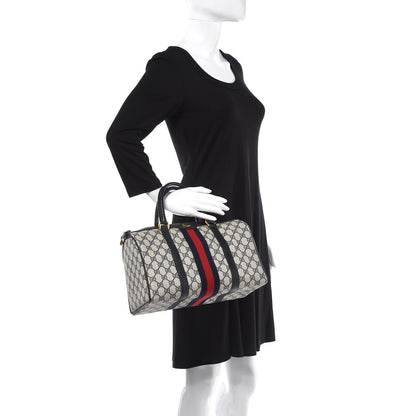Gucci Monogram Web Boston Navy 2 of 10
