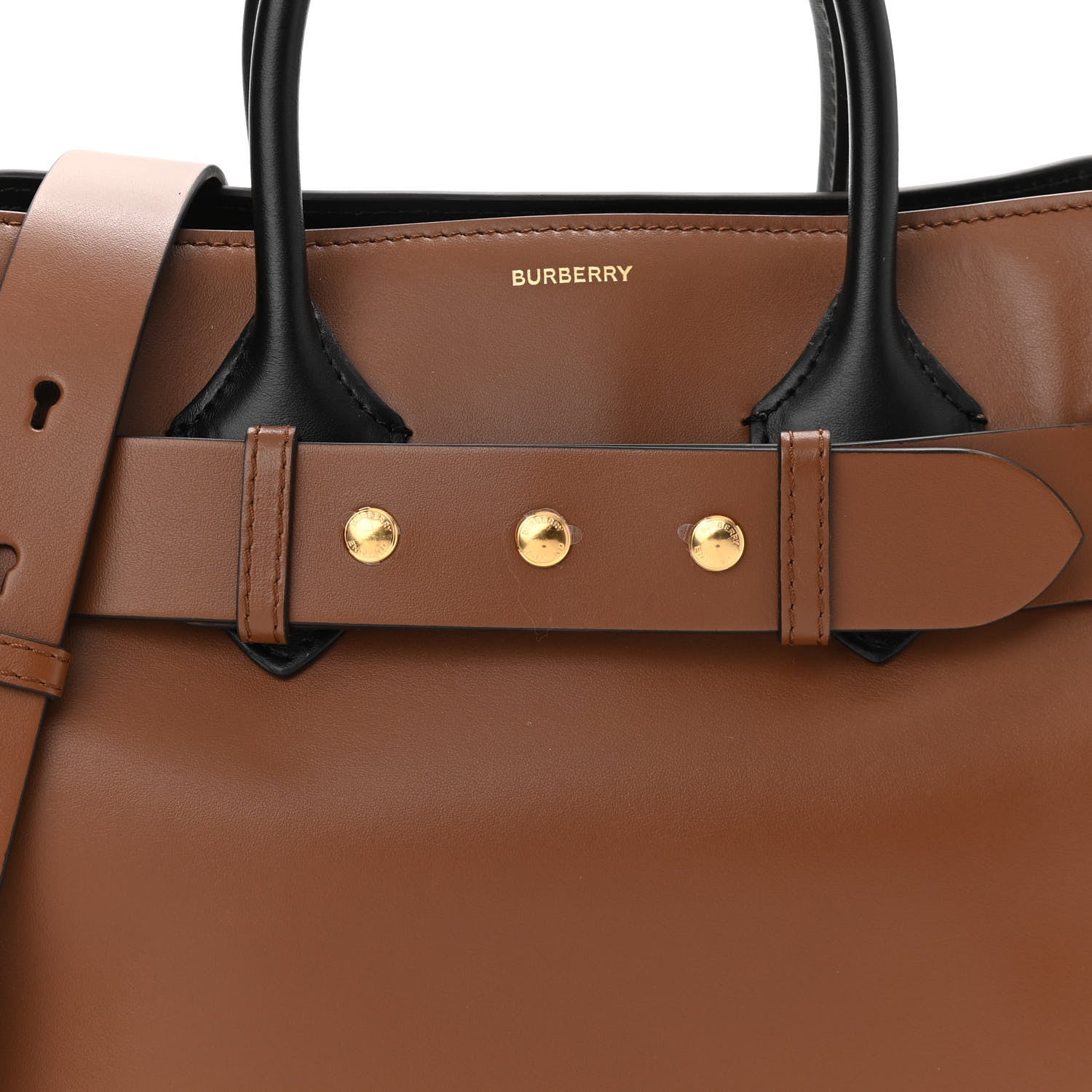 Burberry Soft Grain Calfskin Small Belt Bag Brown 8 of 10
