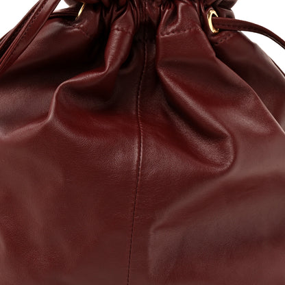 Celine Lambskin Small Crystal Pouch Syrah 7 of 10
