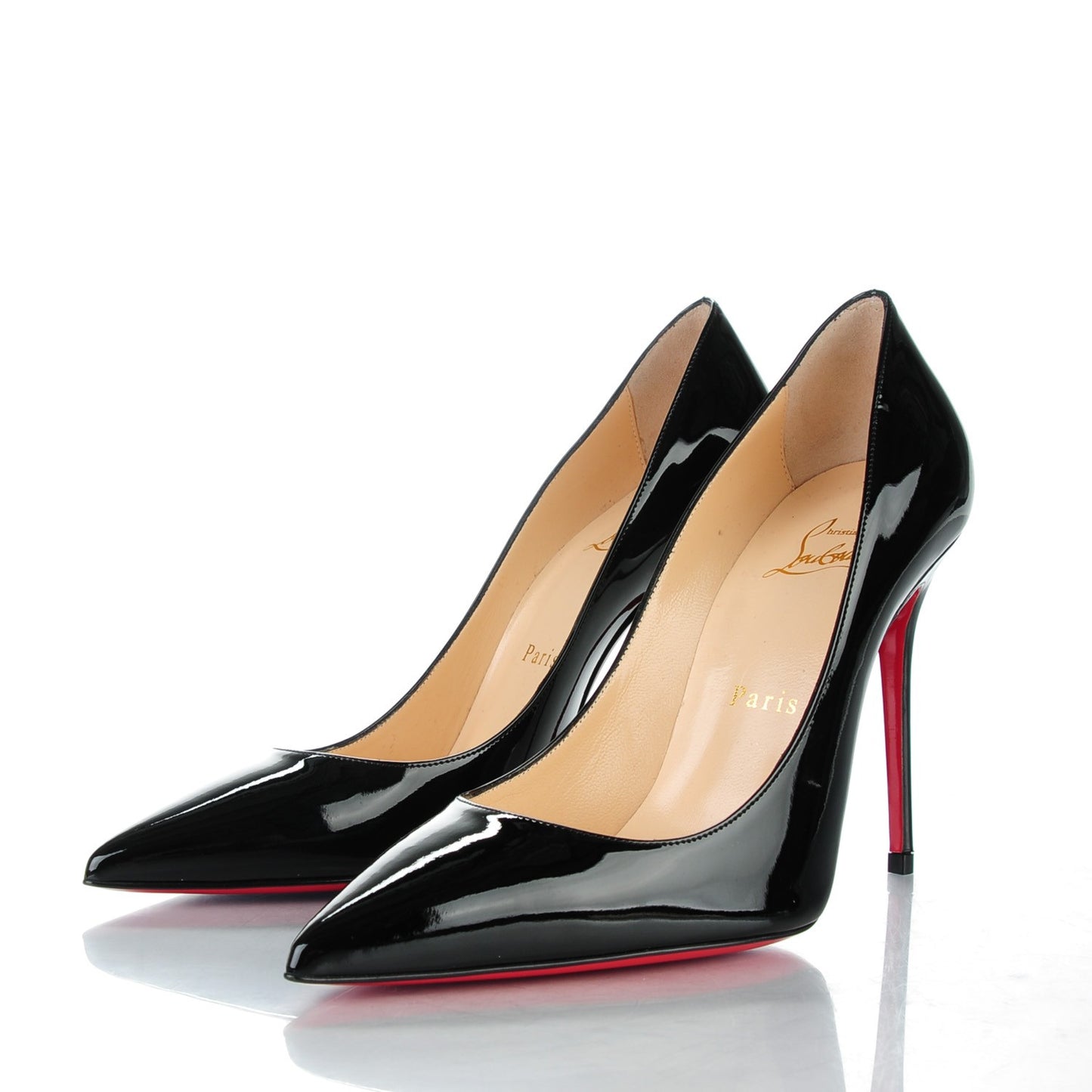 Patent Decollete 100 Pumps 37 Black