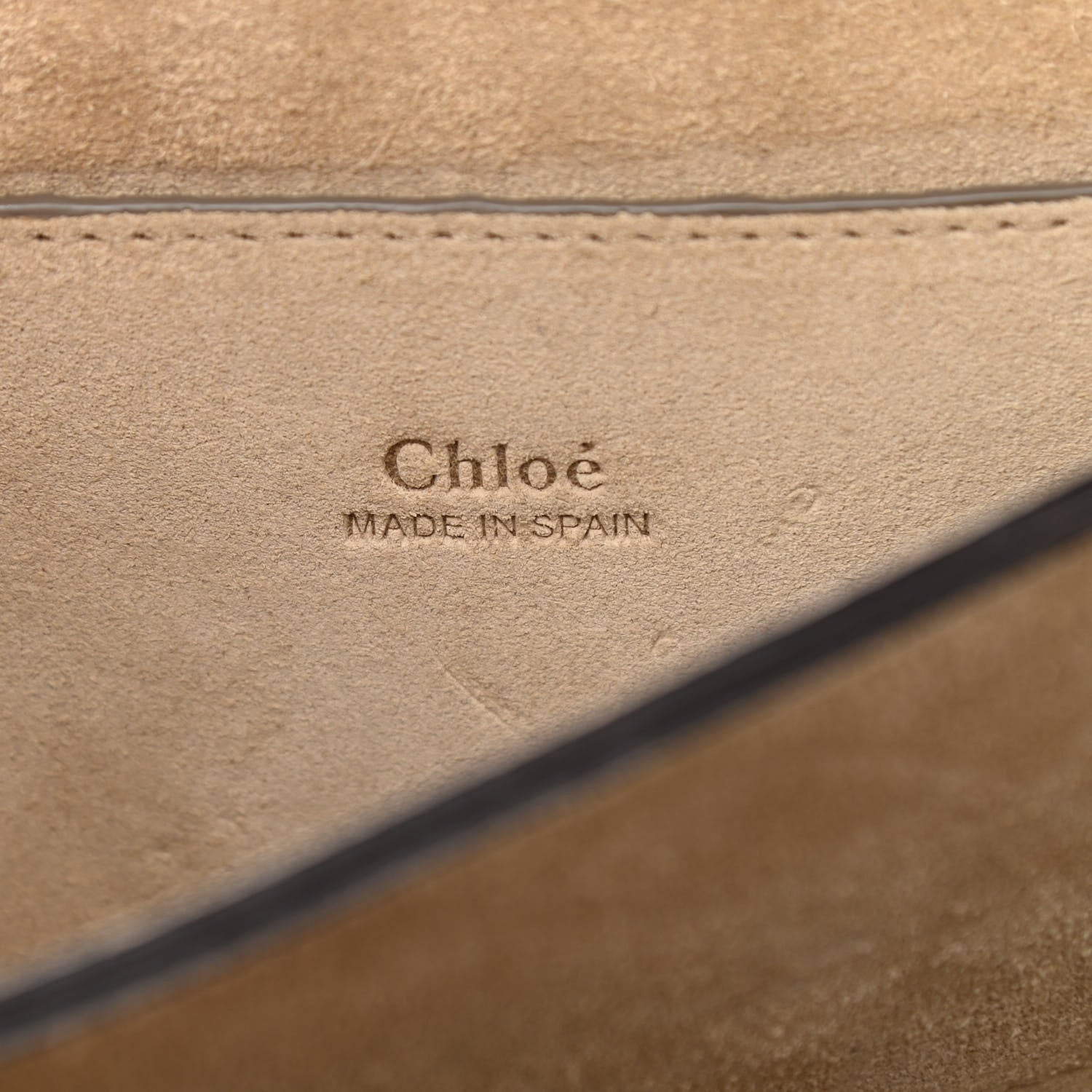 Chloe Suede Calfskin Small Faye Shoulder Bag Tobacco 6 of 13