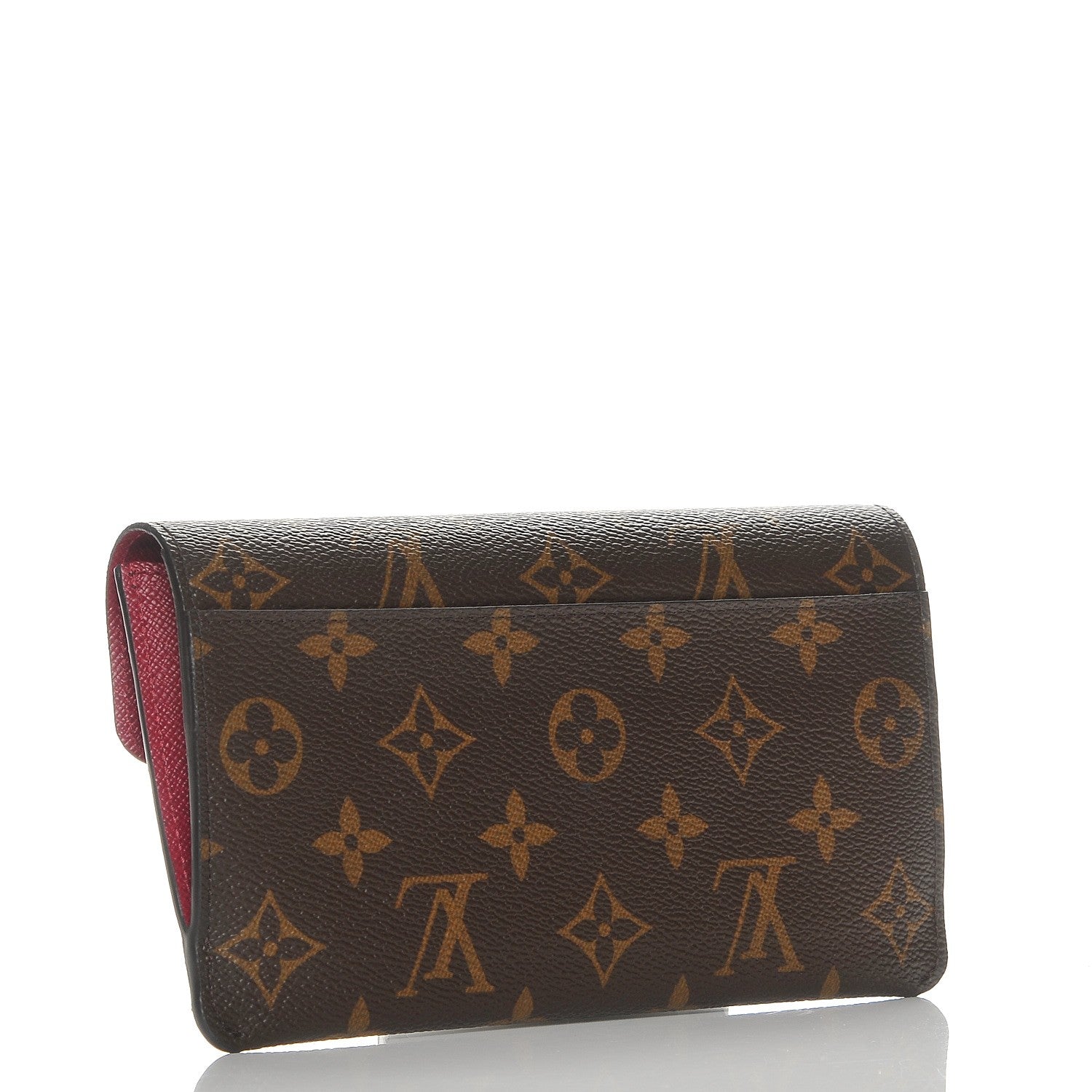 Louis Vuitton Monogram Jeanne Wallet Fuchsia 2 of 9