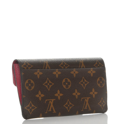 Louis Vuitton Monogram Jeanne Wallet Fuchsia 2 of 9