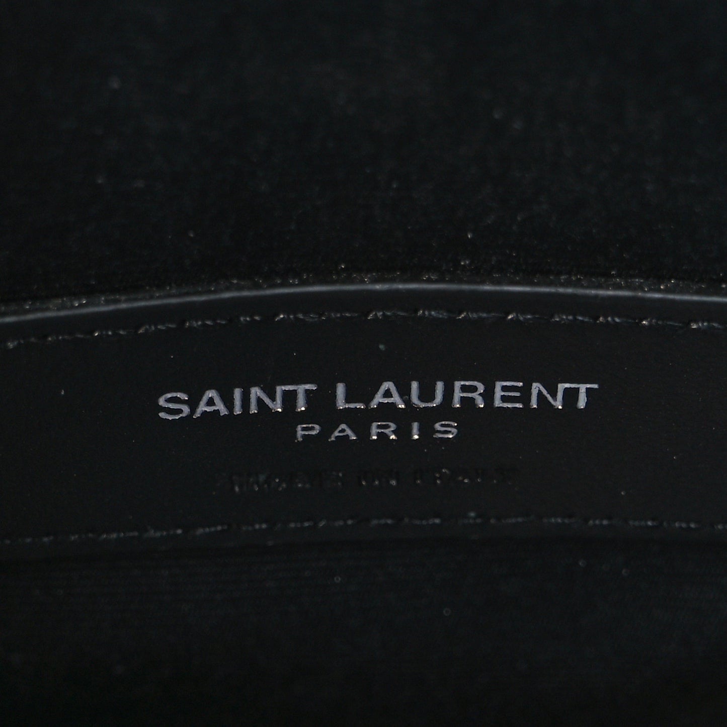 Smooth Calfskin Monogram Zip Bill Pouch Black