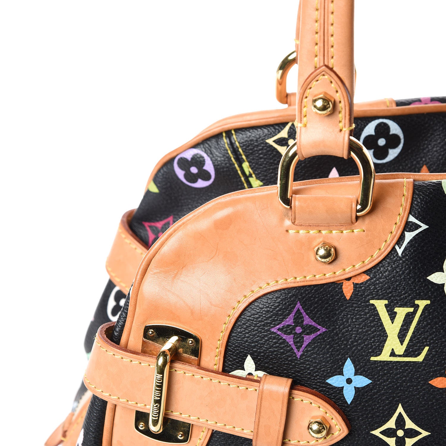 Louis Vuitton Monogram Multicolor Claudia Black 16 of 19