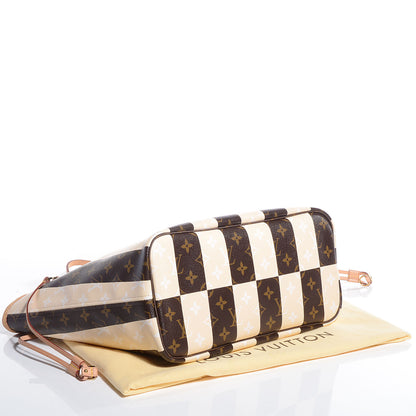 Louis Vuitton Monogram Rayures Neverfull MM 5 of 8