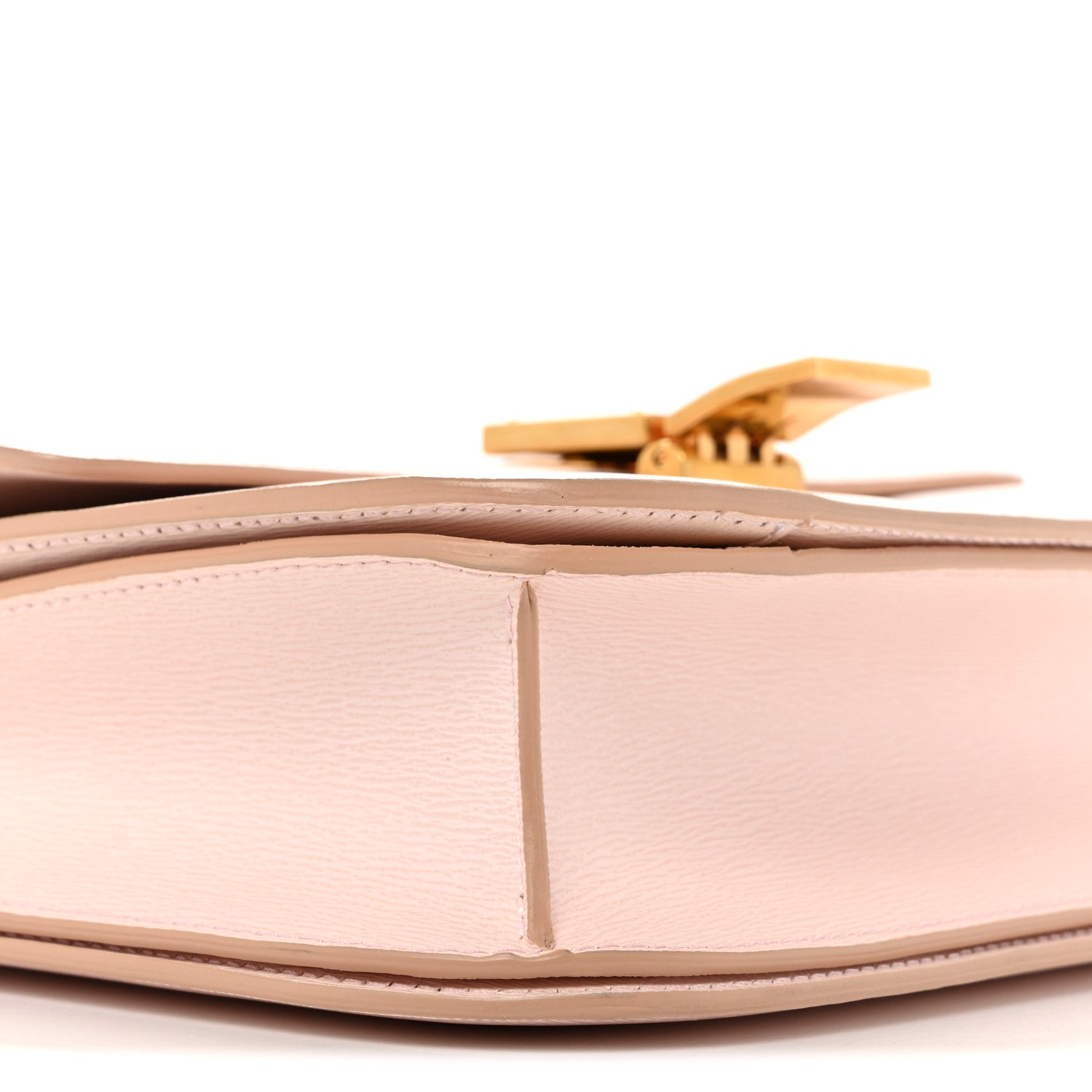 Celine Liege Calfskin Medium Classic Box Flap Bag Pale Pink 10 of 14