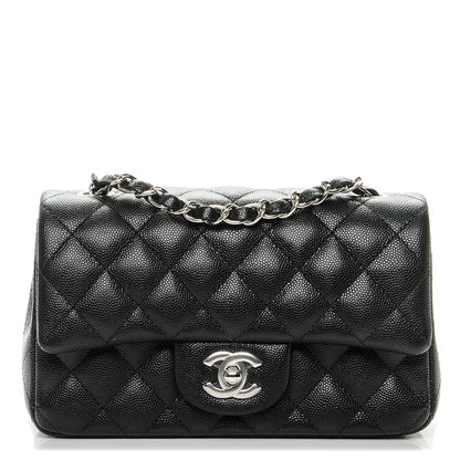 Chanel Caviar Quilted Mini Rectangular Flap Black 1 of 7