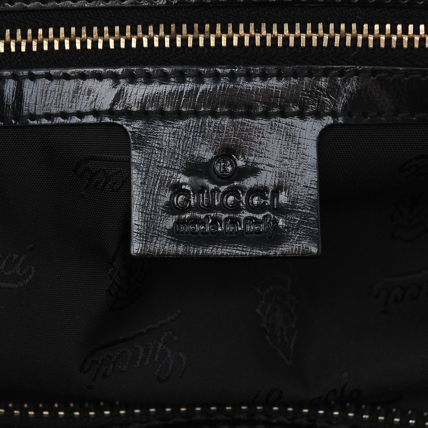 Dialux Pop Bamboo Top Handle Tote Black