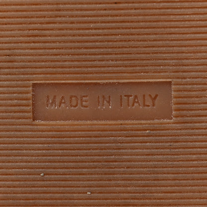 Chanel Tweed Lambskin Logo Mules 38 Pink Red 8 of 9