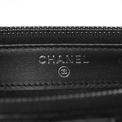 Chanel Caviar Quilted Small Boy Clutch With Chain Black 7 of 10
