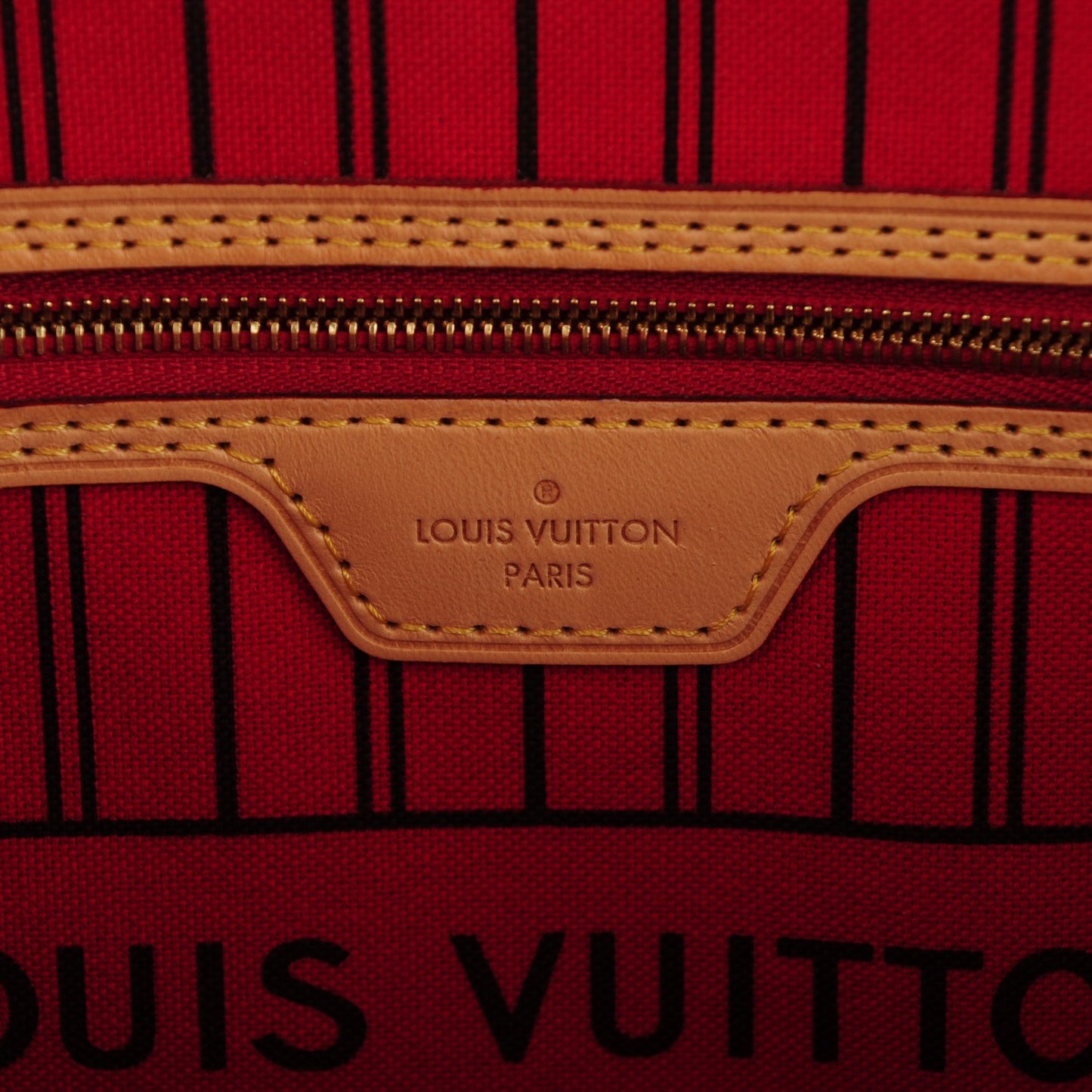 Monogram Neo Neverfull MM Cherry