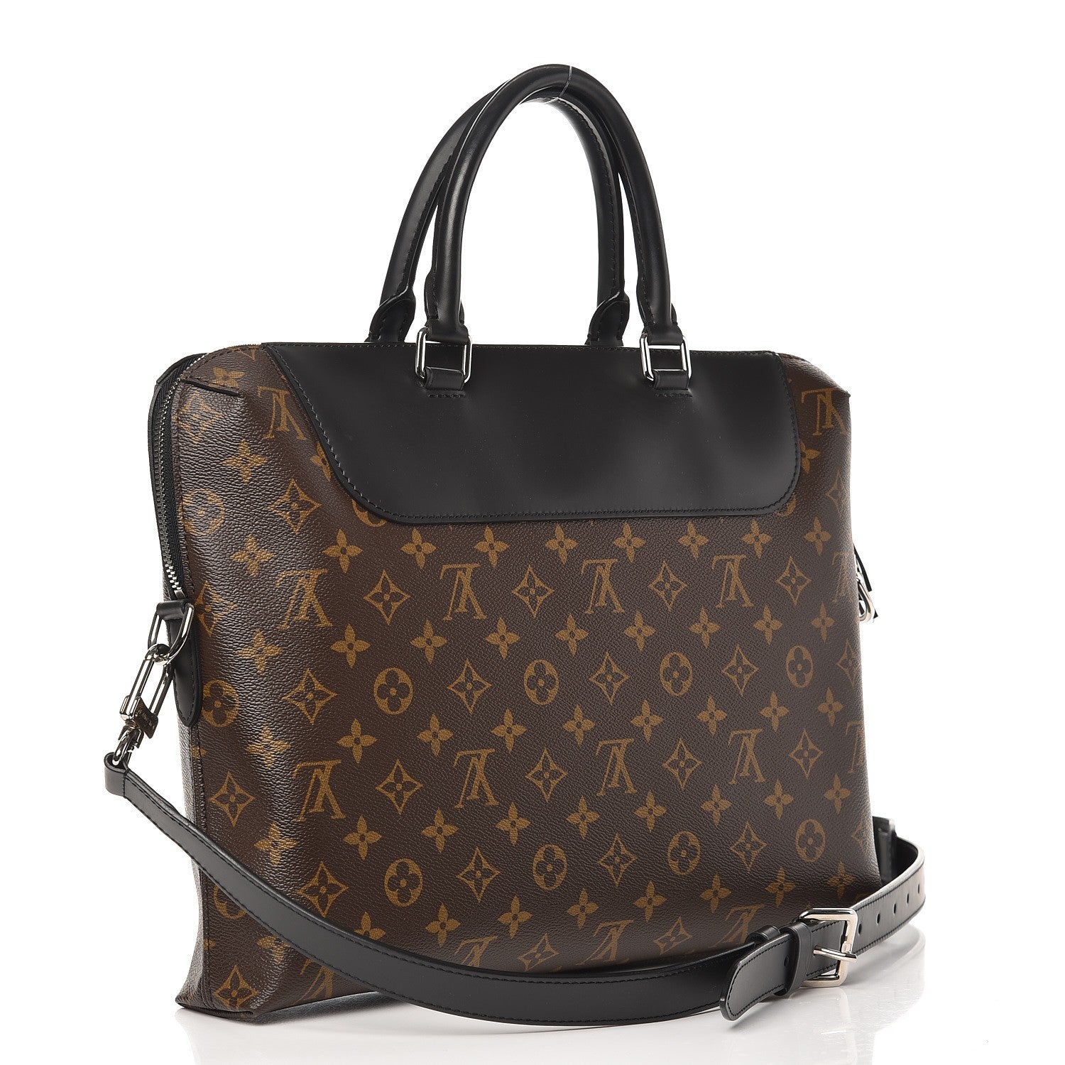 Louis Vuitton Monogram Macassar Porte-Documents Jour 3 of 8