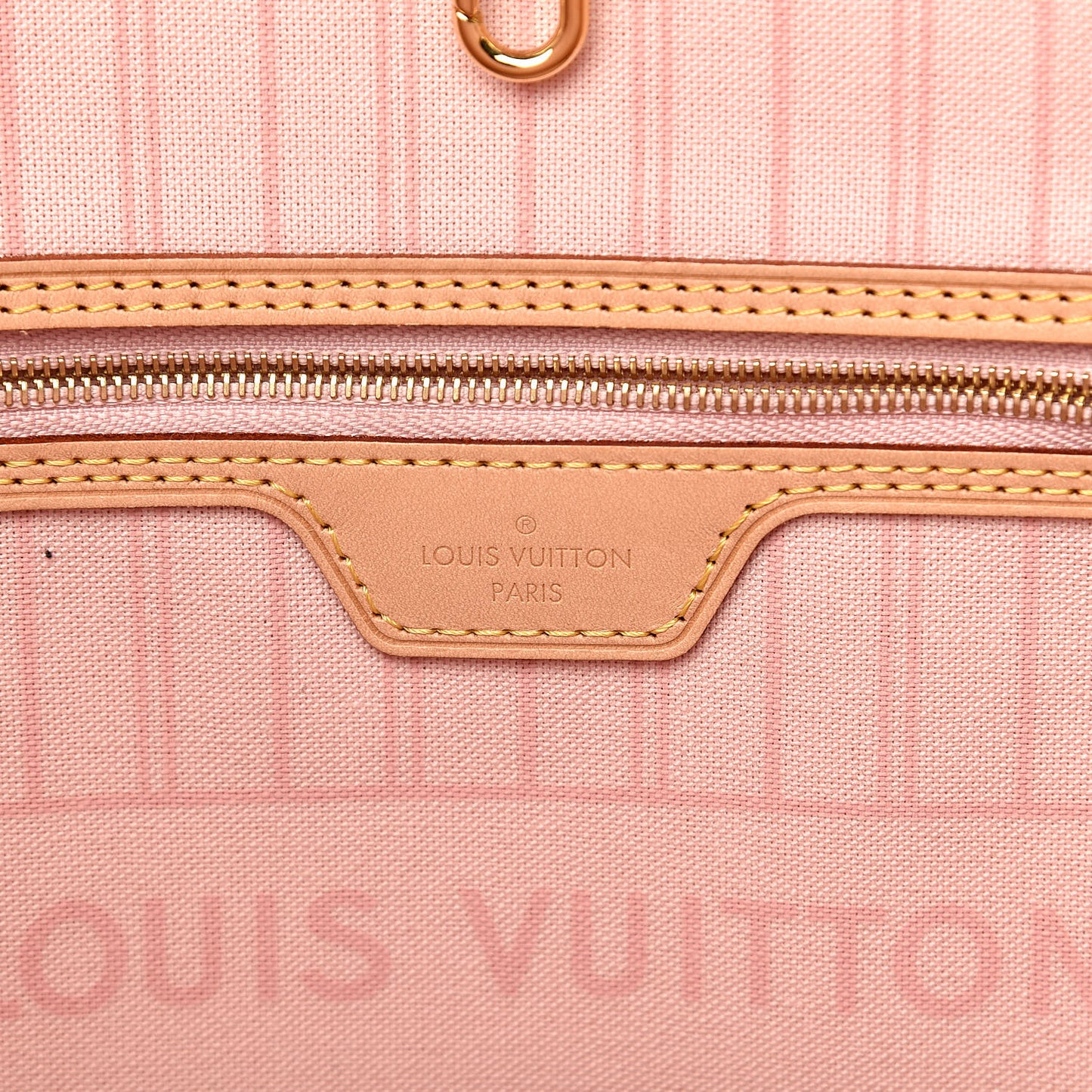 Damier Azur Neo Neverfull MM Rose Ballerine