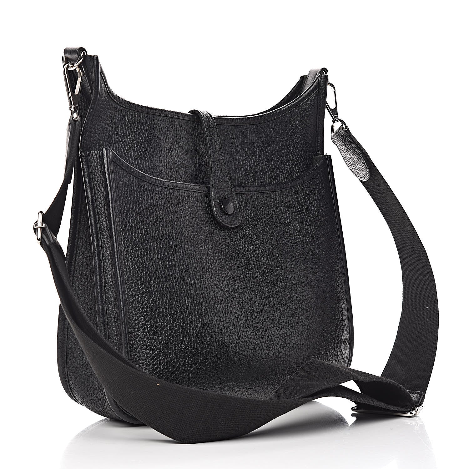 Hermes Taurillon Clemence Evelyne III PM Black 3 of 11
