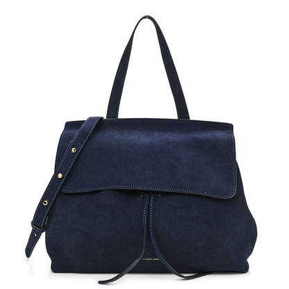 Mansur Gavriel Suede Lady Bag Blue 1 of 12