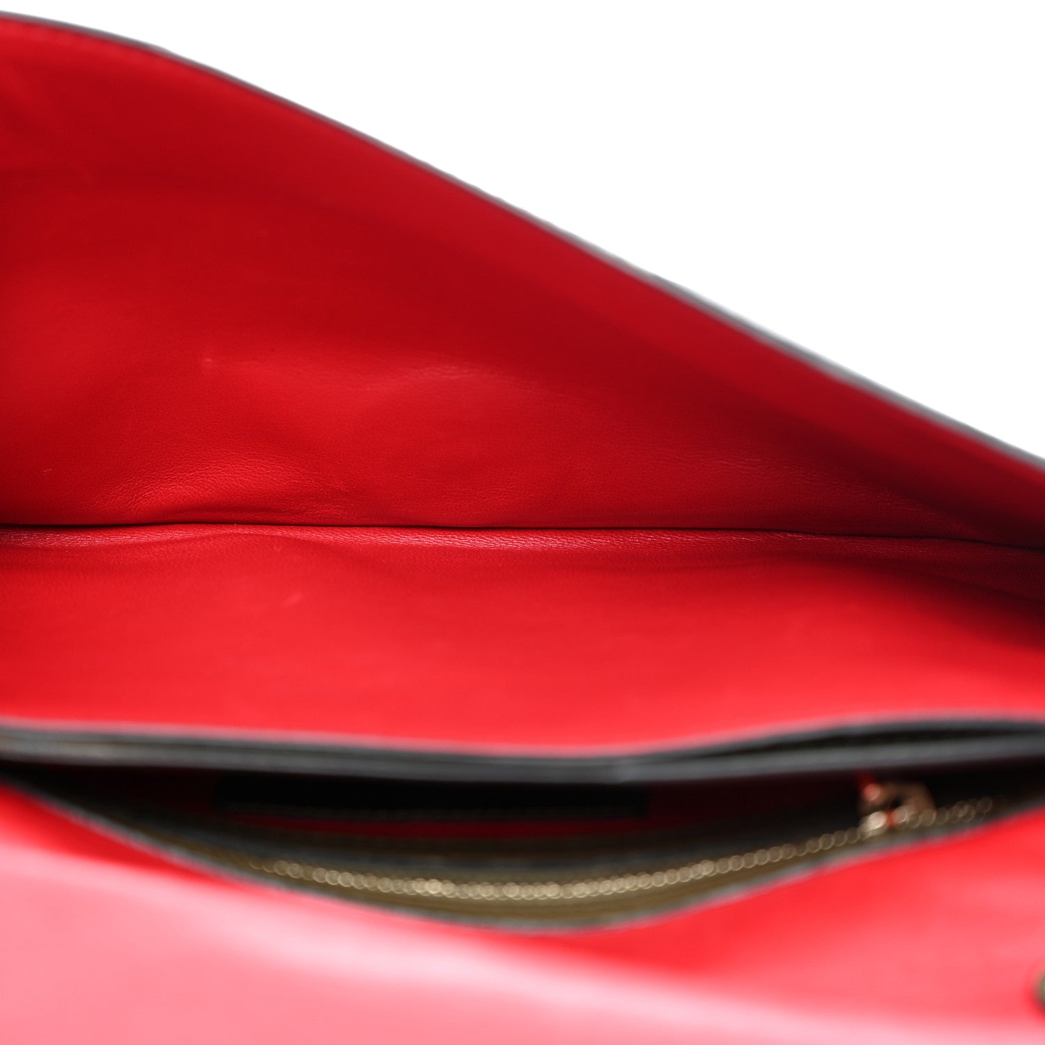 Valentino Garavani Nappa Canvas Camouflage Rockstud Wristlet Clutch Verde Rouge 5 of 11
