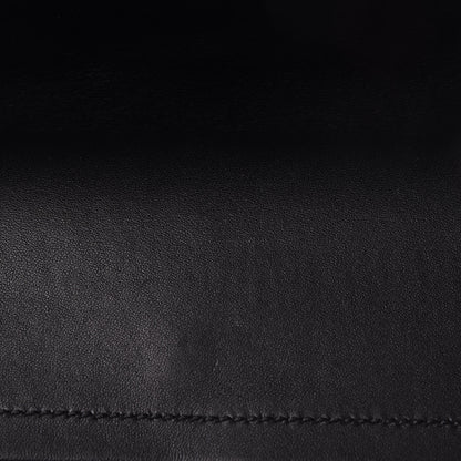 Chanel Calfskin Crocodile Embossed Graffiti 2.55 Cocodile Reissue 225 Flap Black Gold 13 of 14