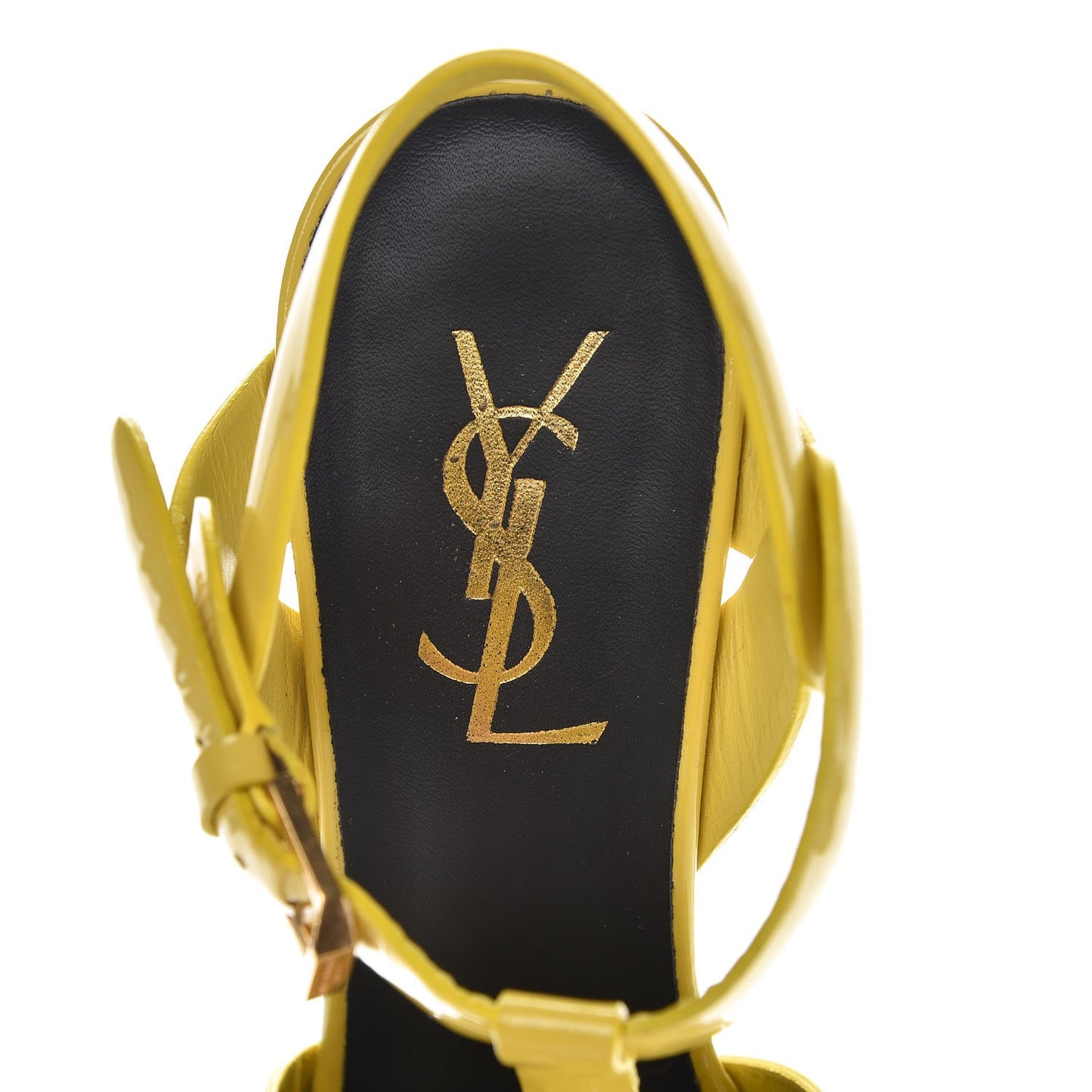 Patent Tribute 105 Platform Sandals 35 Citron