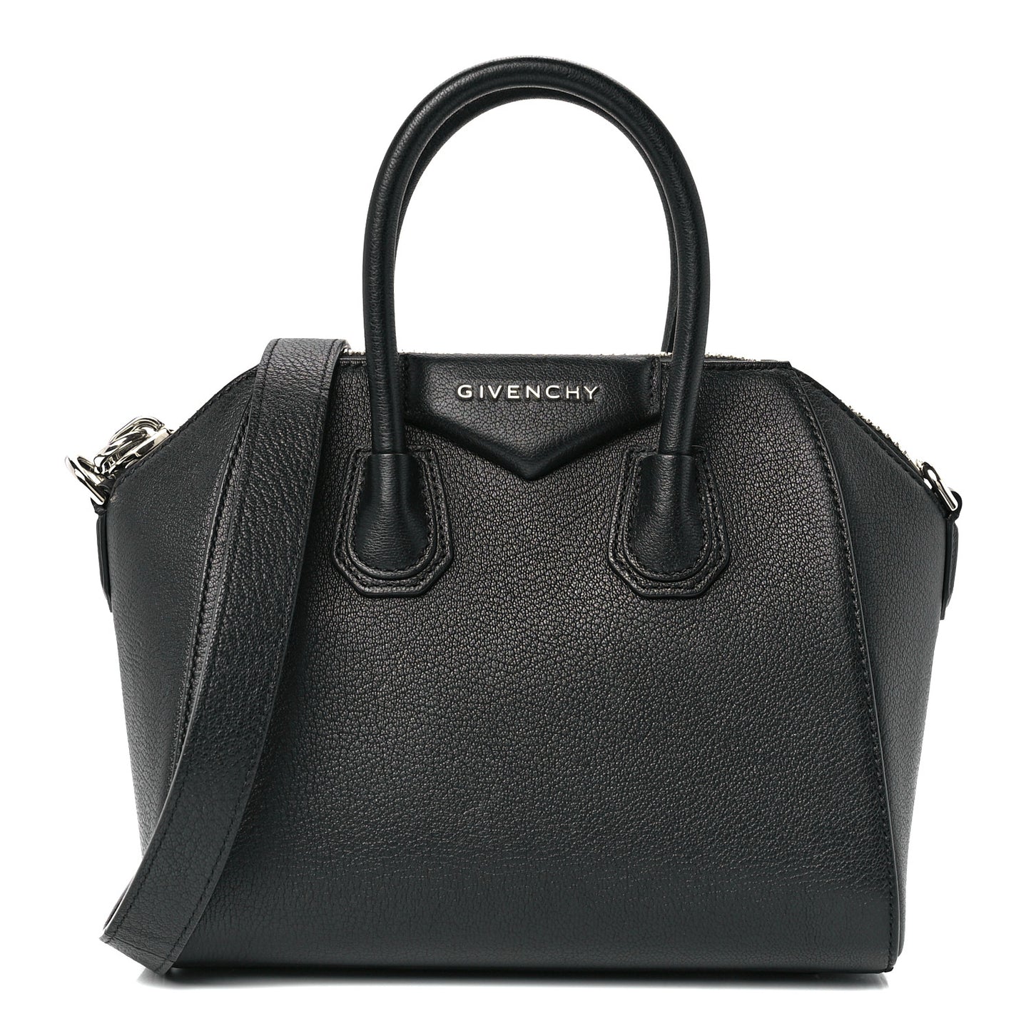Sugar Goatskin Mini Antigona Black