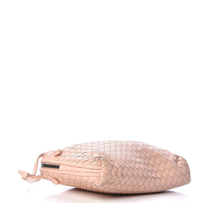 Bottega Veneta Nappa Intrecciato Pillow Crossbody Messenger Flamingo 4 of 17