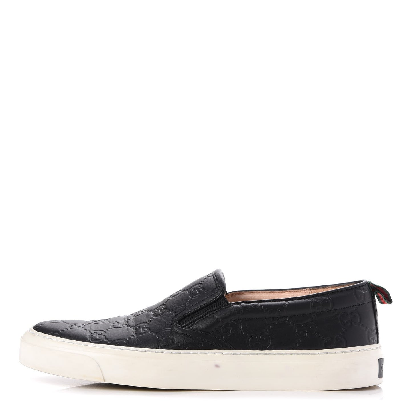 Guccissima Dublin Slip On Sneakers 38 Black