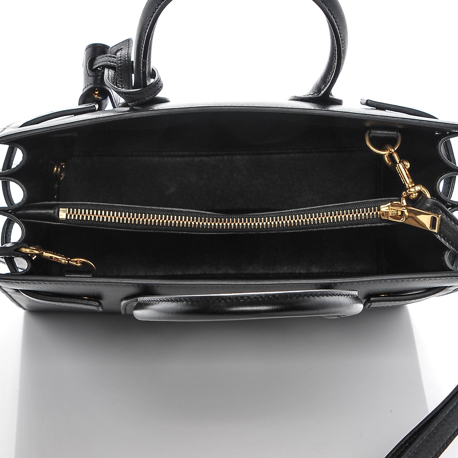 Saint Laurent Calfskin Love Patchwork Baby Sac De Jour Black 5 of 6
