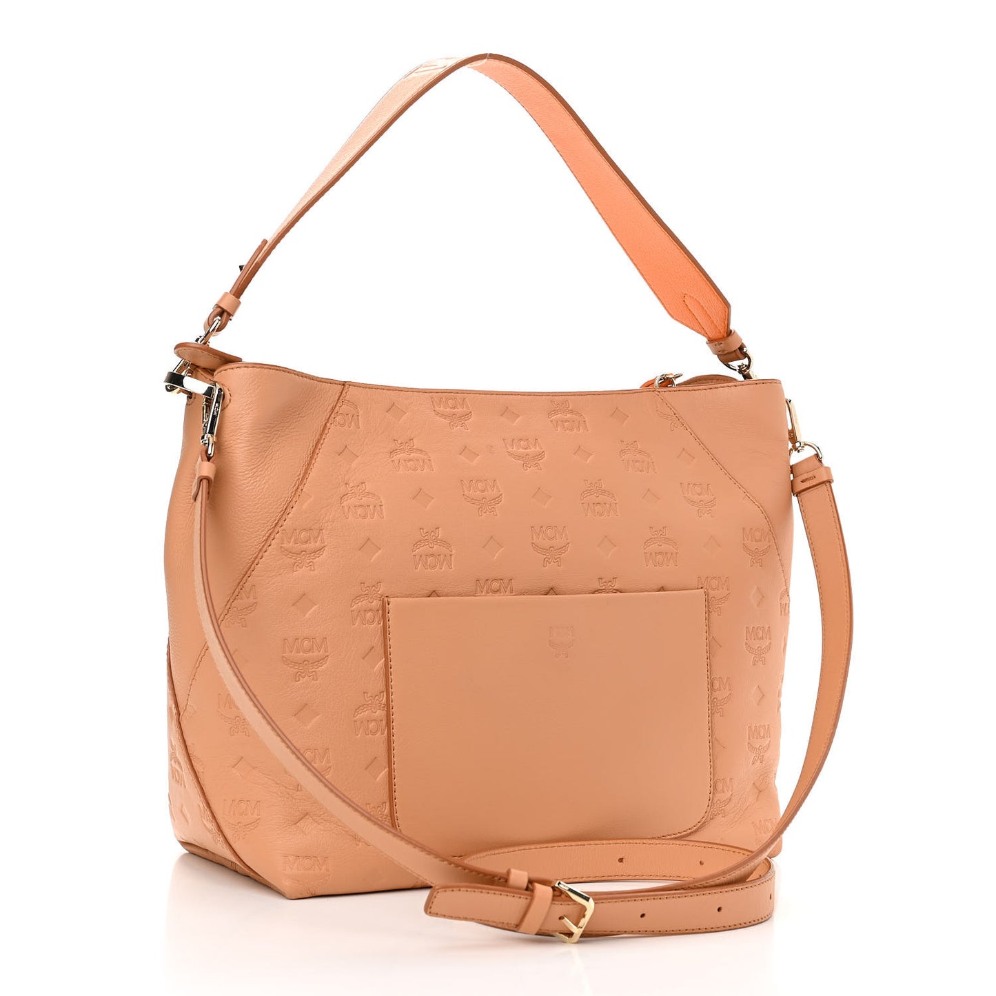 Calfskin Ottomar Monogram Medium Klara Hobo Sandstone