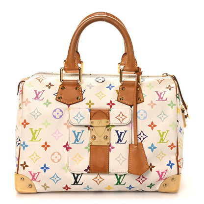 Louis Vuitton Monogram Multicolor Speedy 30 White 1 of 10