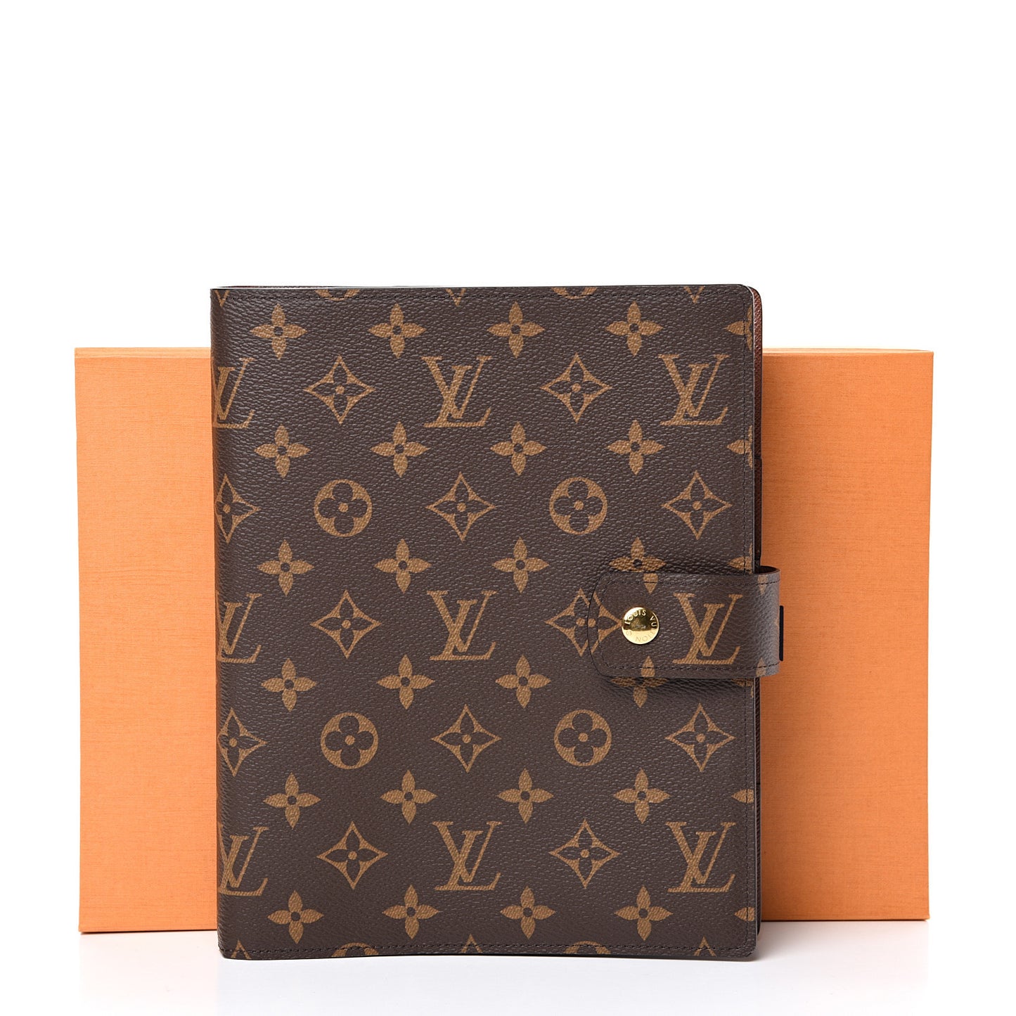 Monogram Large Ring Agenda Cover