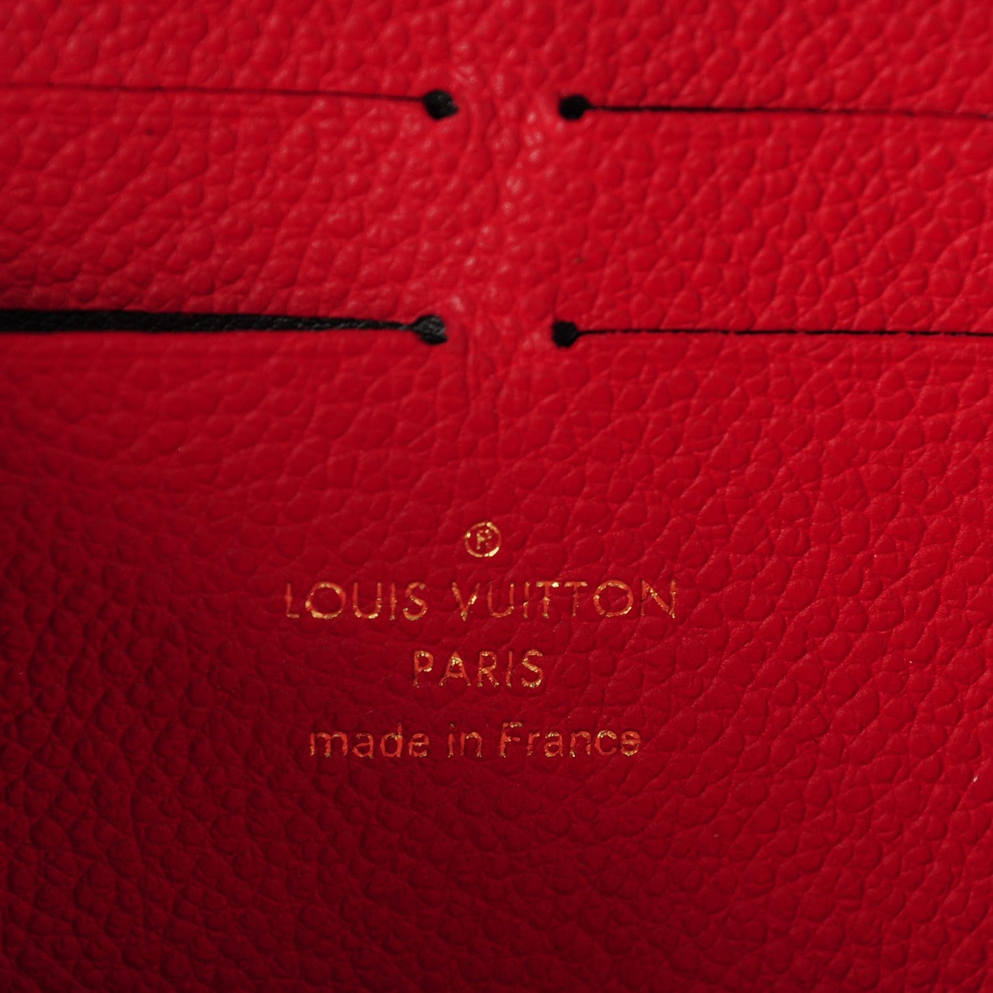 Empreinte Zippy Wallet Cherry
