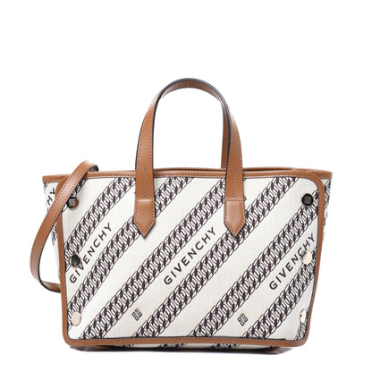 Givenchy Canvas Mini Bond Shopper Tote Beige 1 of 8