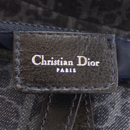 Christian Dior Denim Monogram Flight Saddle Bag 5 of 8
