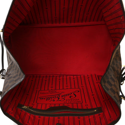 Louis Vuitton Damier Ebene Neverfull GM 5 of 9