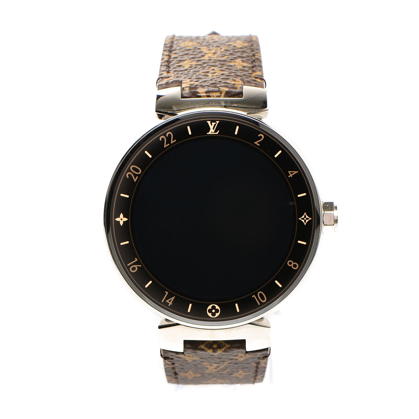 Stainless Steel Monogram Tambour Horizon 42mm Smartwatch