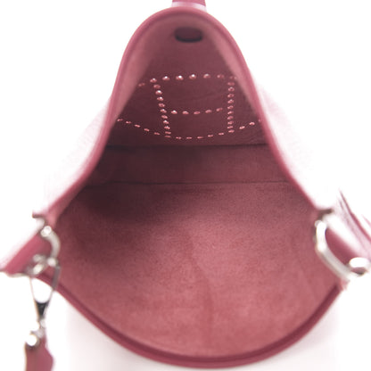 Hermes Taurillon Clemence Evelyne III PM Rubis 5 of 11
