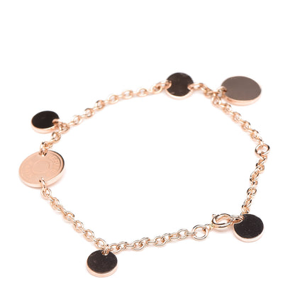 Hermes 18K Rose Gold Confettis Bracelet 3 of 4