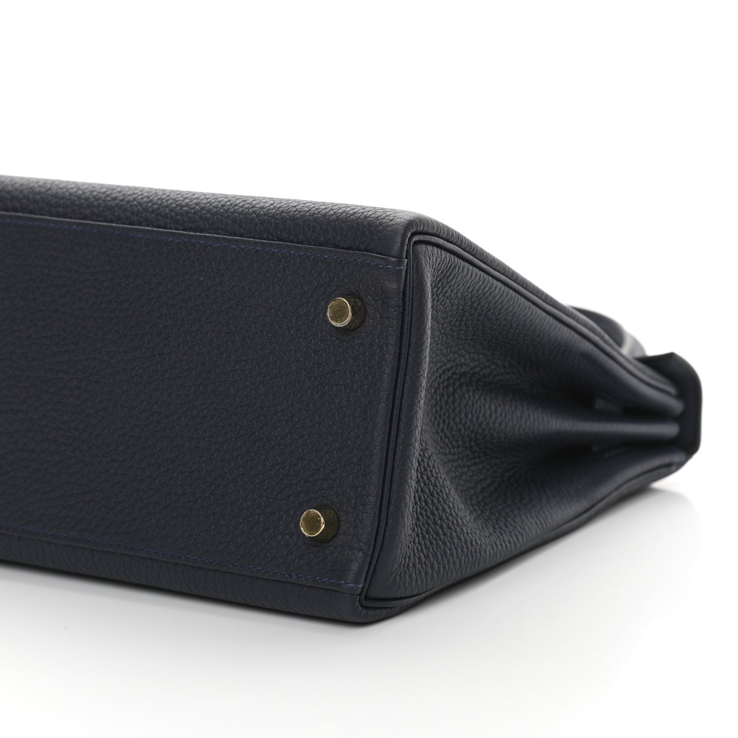 Hermes Togo Kelly Retourne 28 Bleu Nuit 10 of 12