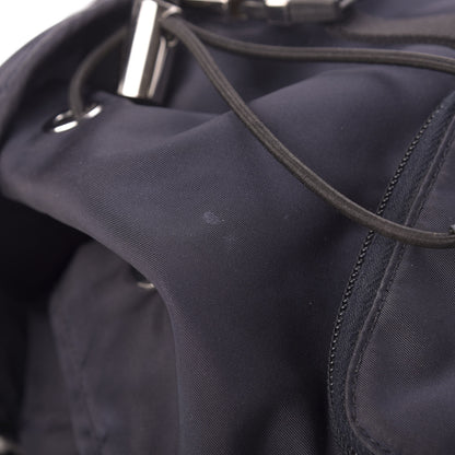 Prada Nylon Vela Medium Backpack Bleuette 11 of 11