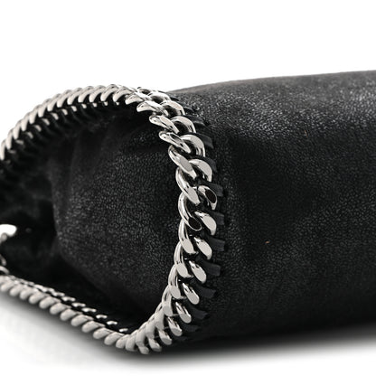 Stella McCartney Shaggy Deer Mini Falabella Tote Black 8 of 9