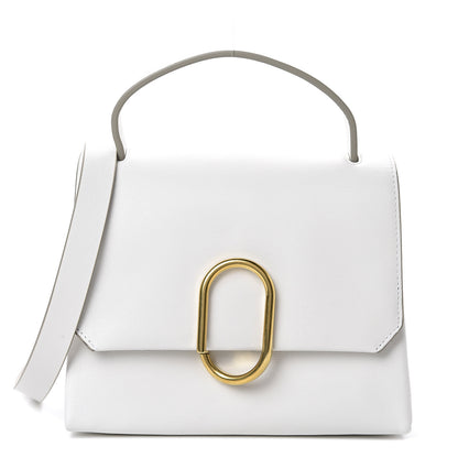 3.1 Phillip Lim 3.1 Smooth Calfskin Mini Alix Top Handle Satchel White 1 of 10