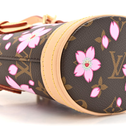 Louis Vuitton LV X TM Monogram Cherry Blossom Nano Bucket Sakura Brown 10 of 11
