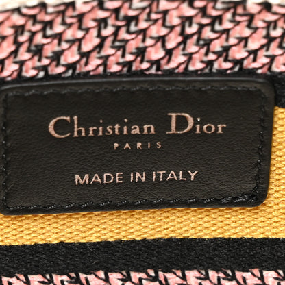 Christian Dior Canvas Embroidered Ciel De Reve Medium Lady D-Lite Latte Multicolor 6 of 13