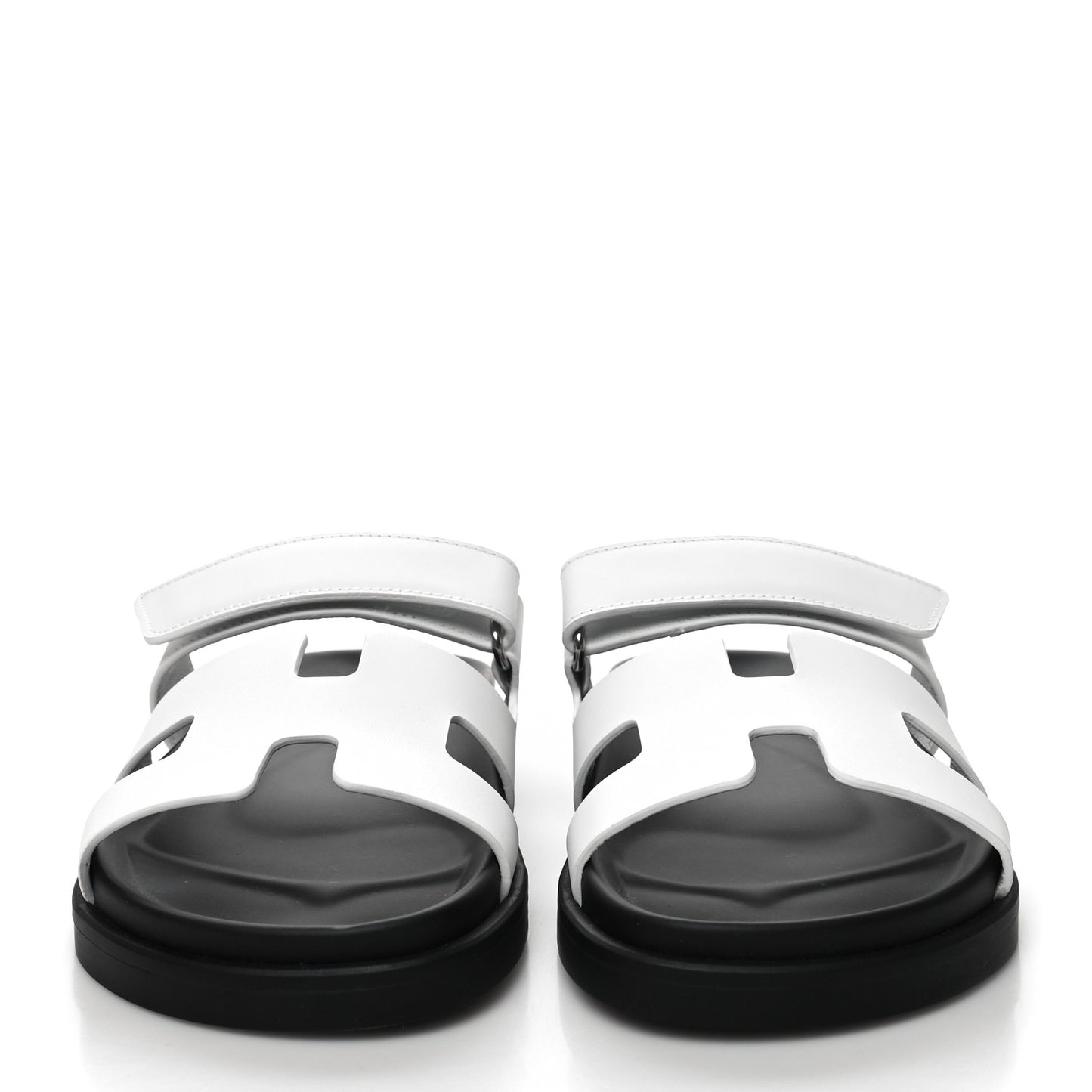 Calfskin Womens Chypre Sandals 36.5 White